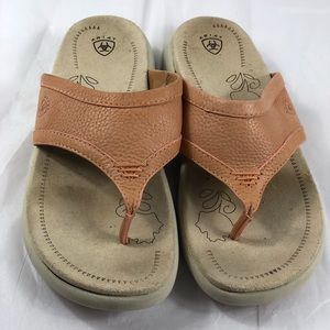 Ariat T Thong Sandals leather 8 B